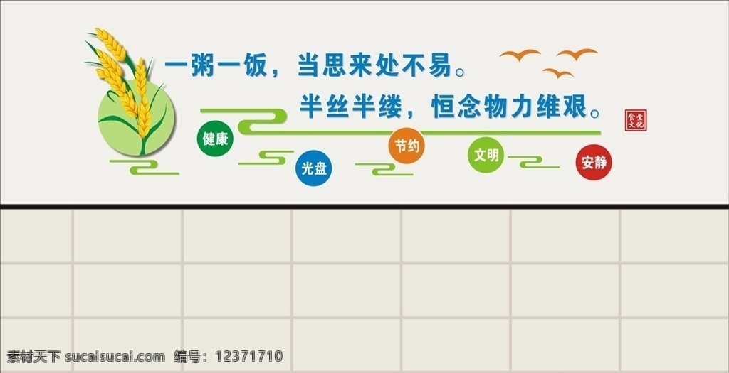 食堂 文化 餐厅 食堂文化 食堂标语 食堂墙面 节约 餐厅文化 餐厅墙面 餐厅标语 展板 室内广告设计