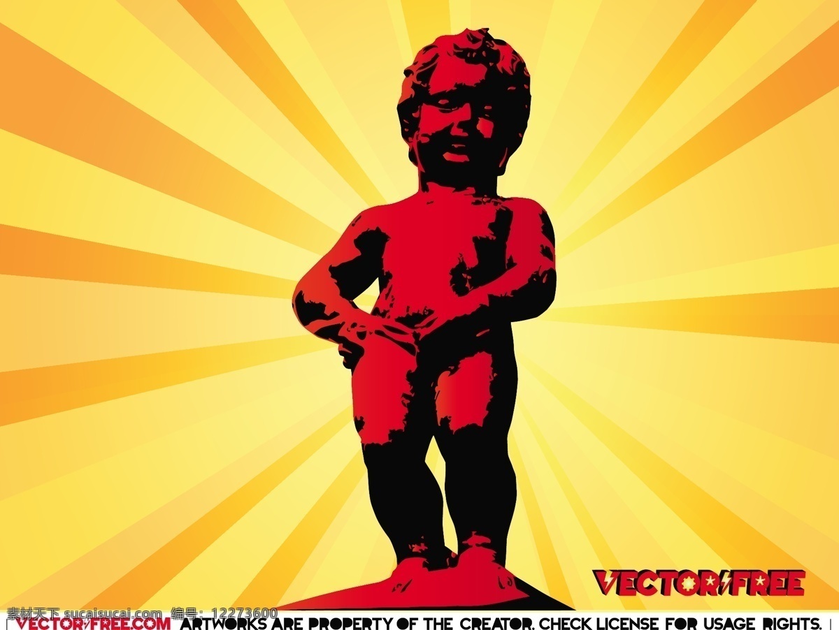尿 雕像 小童 小便 图标 矢量 背景 海报 图 比利时 布鲁塞尔 欧洲 地标 尿尿小童 撒尿 雕像小便