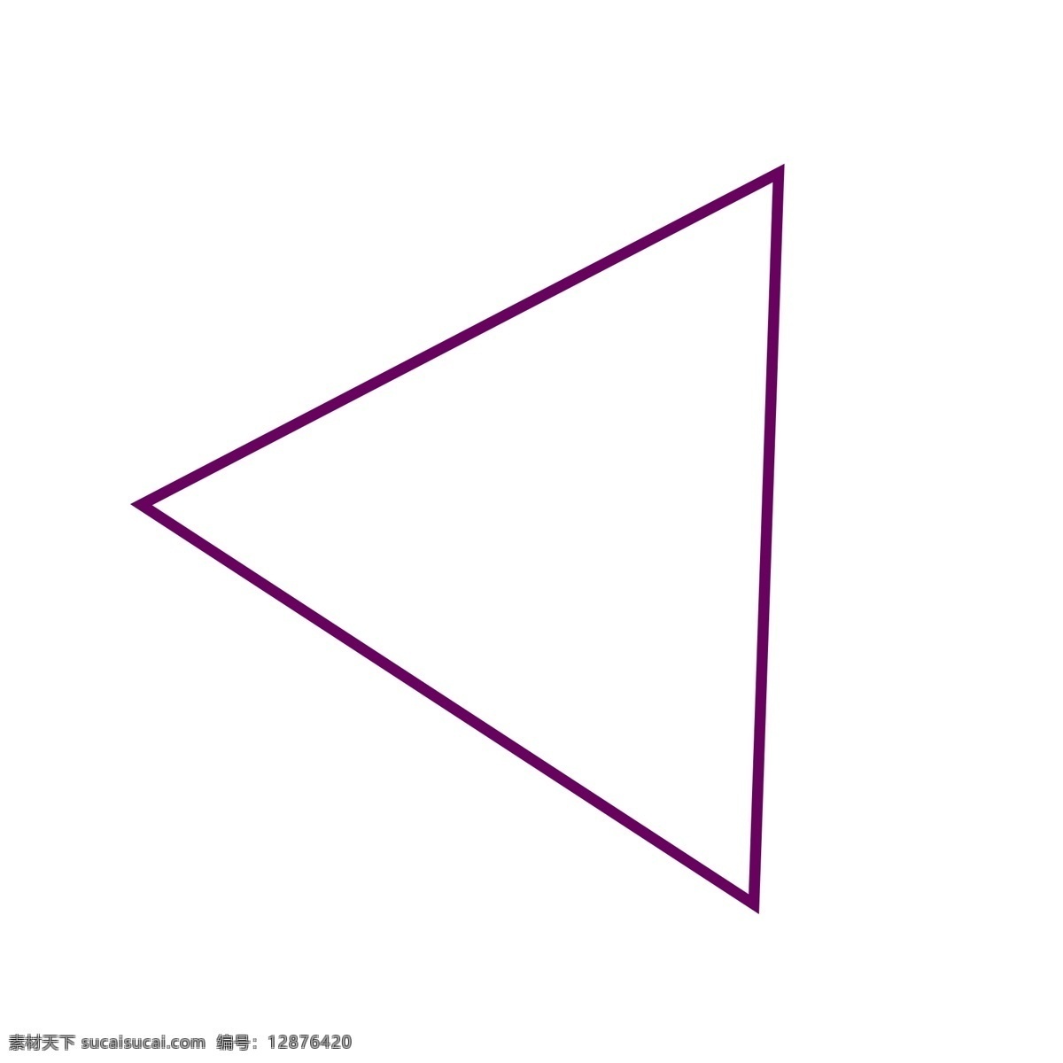 紫色 卡通 三角形 免 抠 图 不规则 不规则的边框 边框 图案
