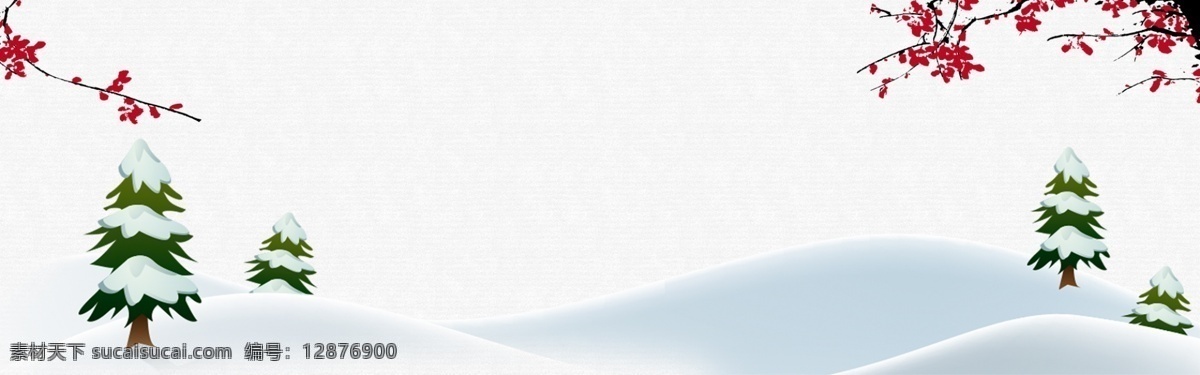小 清新 雪地 冬季 banner 背景 松树 冬季横幅 电商 小清新背景 唯美背景 背景图下载 氛围 模板下载