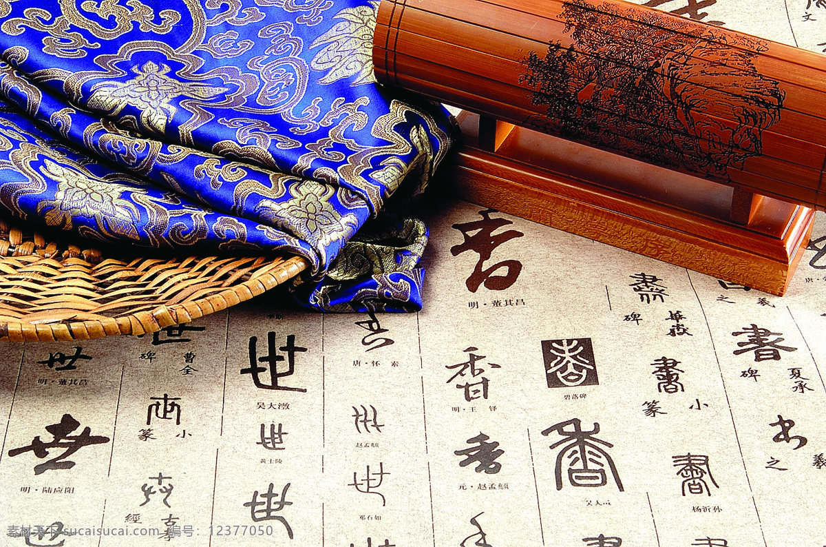 菜品底图 桌布 底图 边框 花纹 花卷 古布 生活素材 生活百科