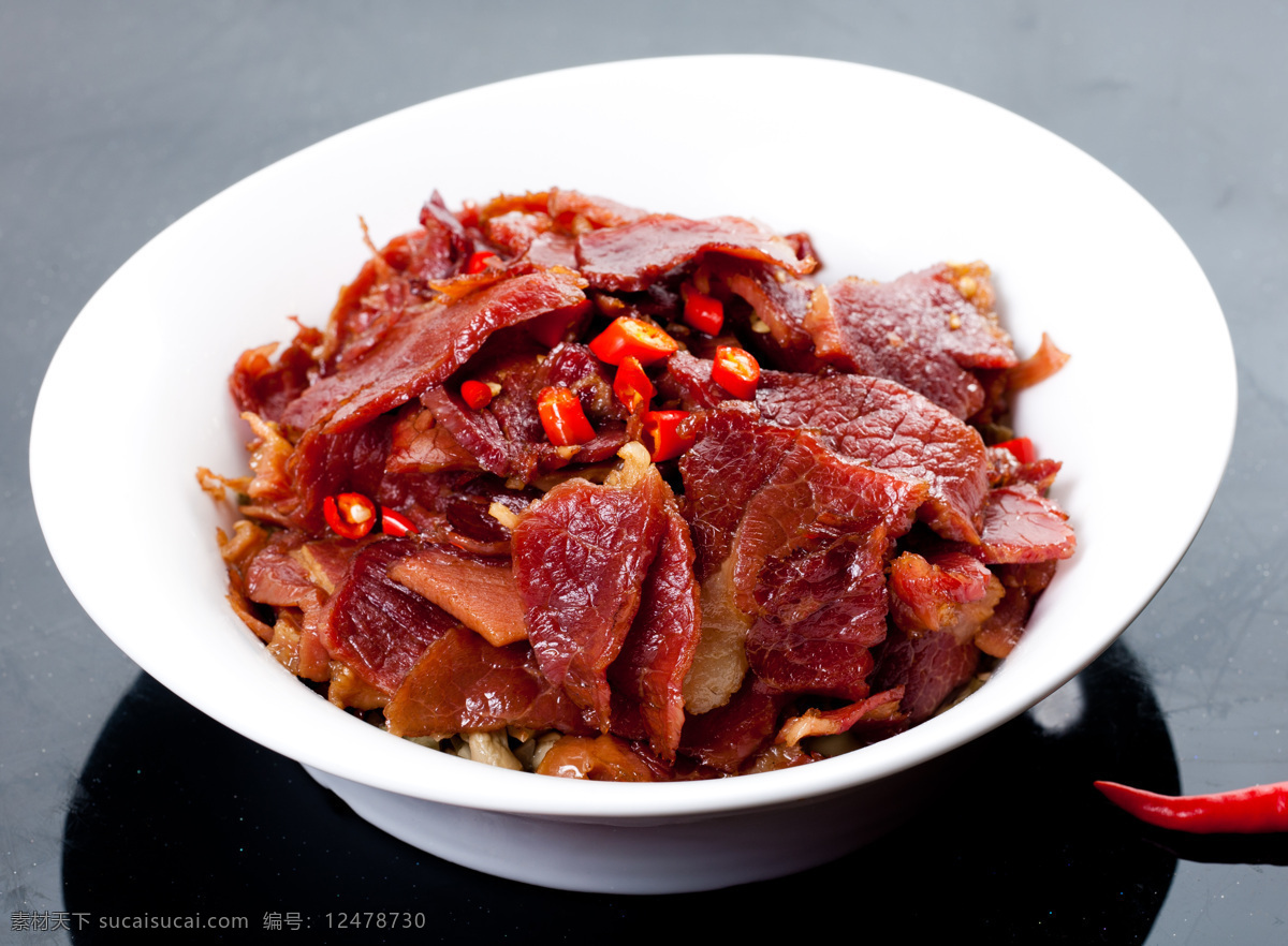 茶油腊牛肉 腊牛肉 炒牛肉 餐饮美食摄影 传统美食 餐饮美食