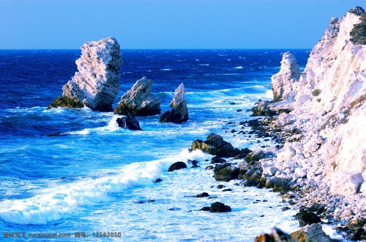 海边礁石风景 海洋风景 大海 海平面 海面 海水 美丽风景 海景 礁石 海洋海边 自然景观 蓝色