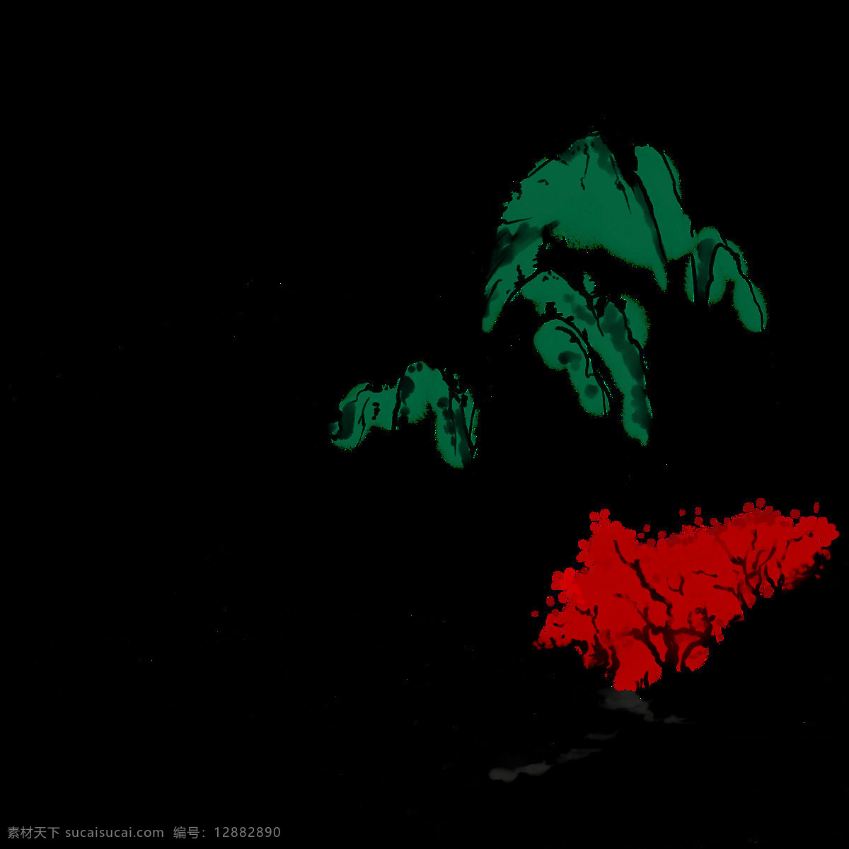 水墨山水 古风山水 国画山水 中国风山水