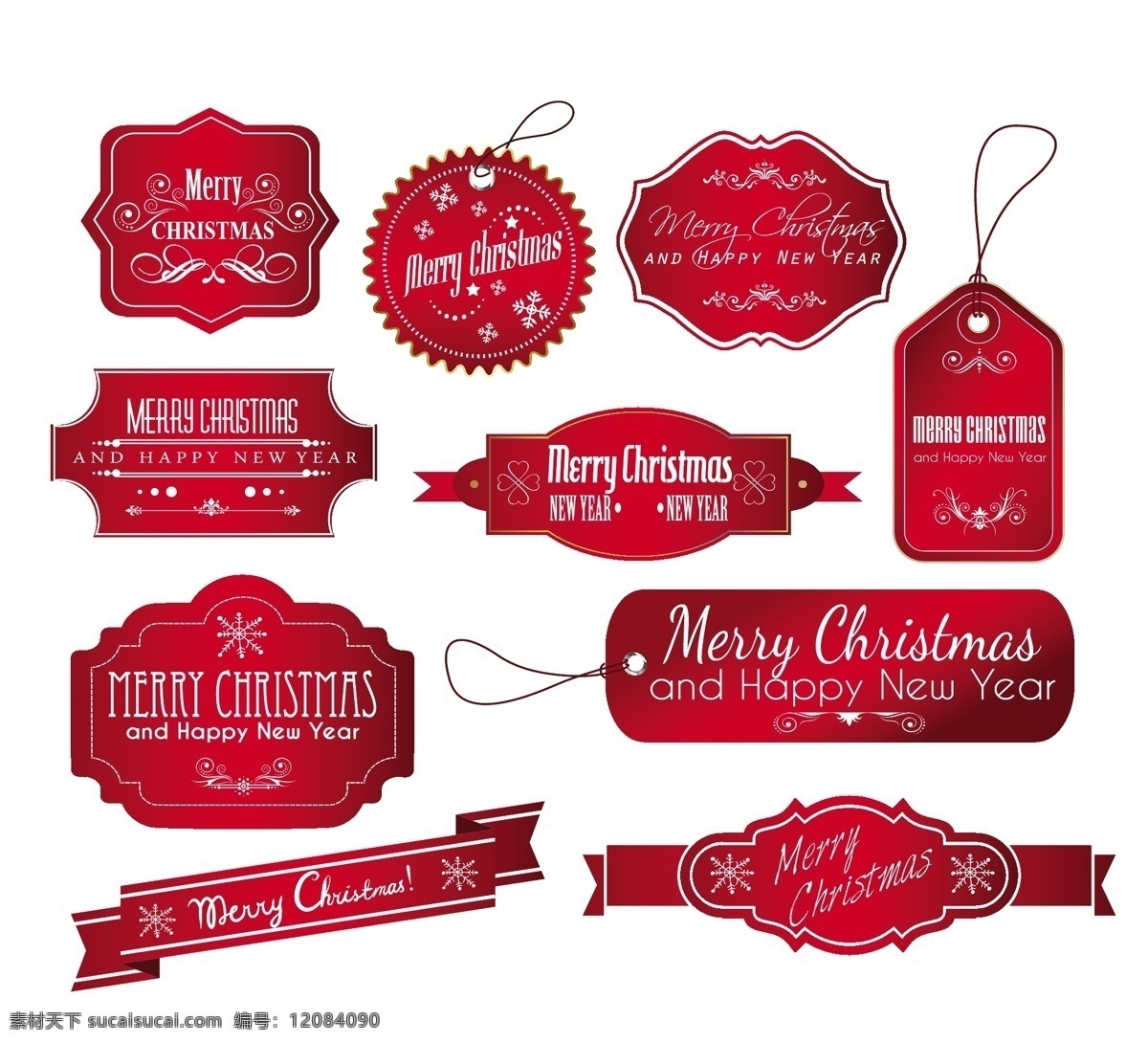标签 圣诞节 圣诞节的标签 贴纸 矢量 免费 矢量图 图像 矢量的圣诞节 其他矢量图