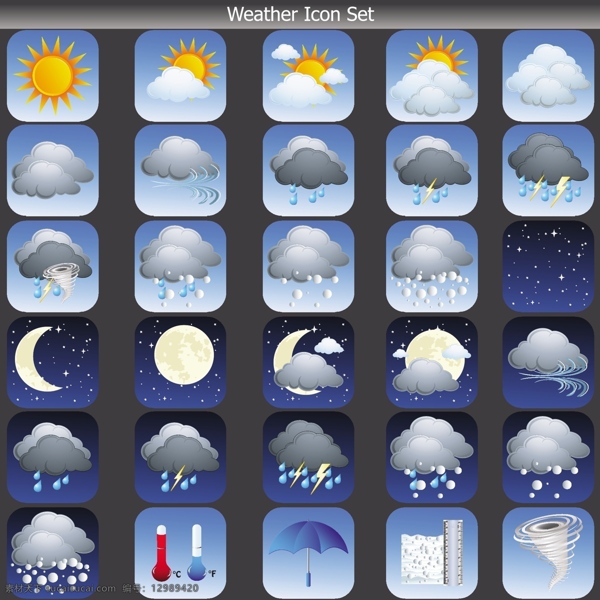 手机 天气 app 图标 app图标 矢量图 手机app 手机图标 天气app 矢量