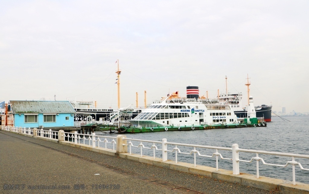 横滨码头 日本 横滨 港口 码头 渡轮 轮渡 国外 旅游 大海 东京湾 海港 象征 代表 商业 贸易 运输 货轮 旅游摄影 国外旅游