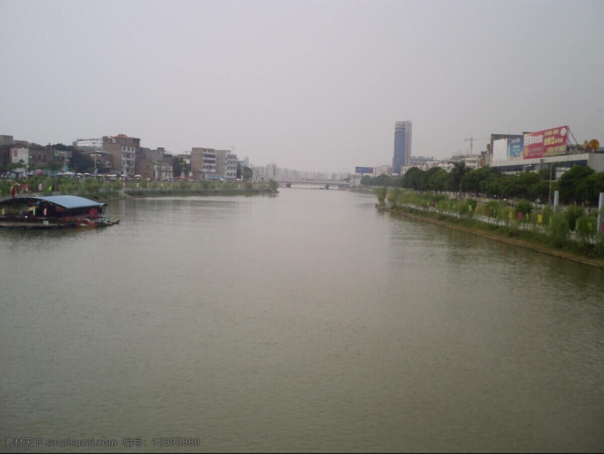 江河 风景图片 风景 江水 栏杆 水景