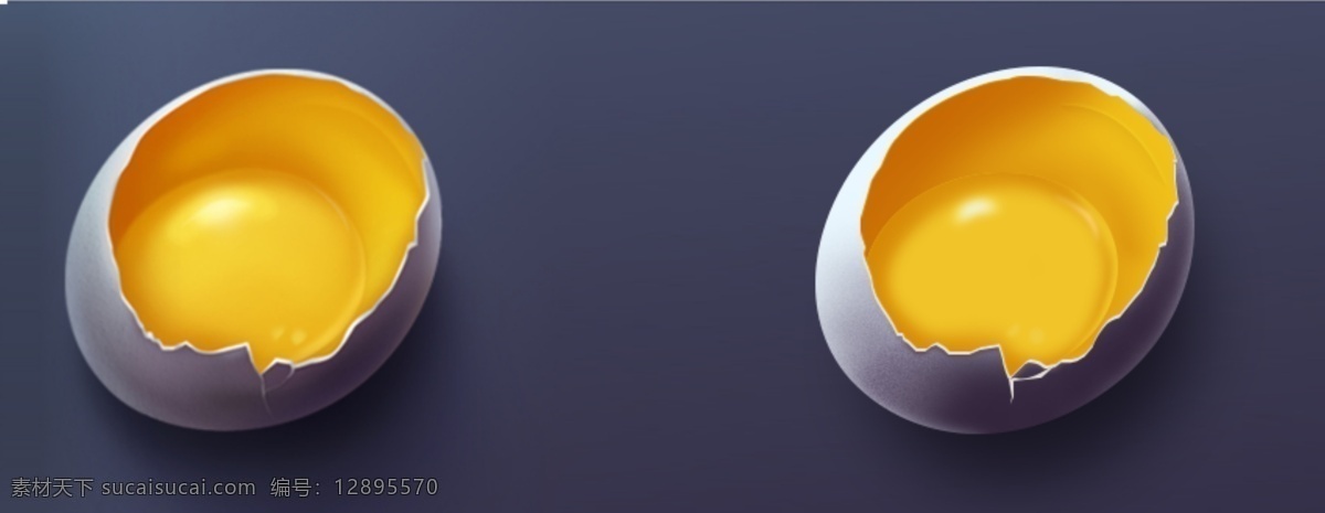 超 写实 鸡蛋 图案 图标设计 光影关系 结构知识 ui自学 画图标