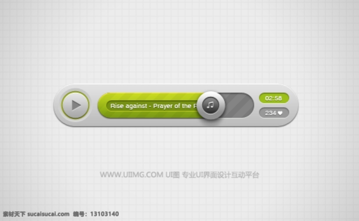 网页 迷你 播放器 设计素材 网页素材 网页播放器 简约播放器 网页模板