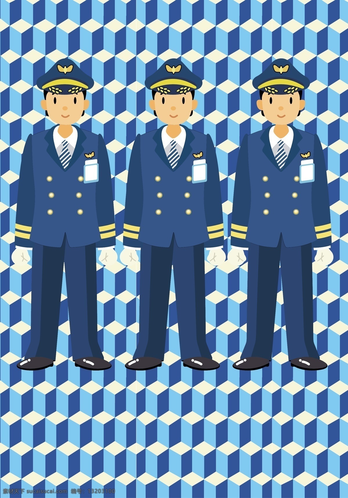 卡通警察 行业人物 各行各业 卡通 漫画 卡通人物 矢量 矢量人物 职业人物 各行各业人物 矢量图库