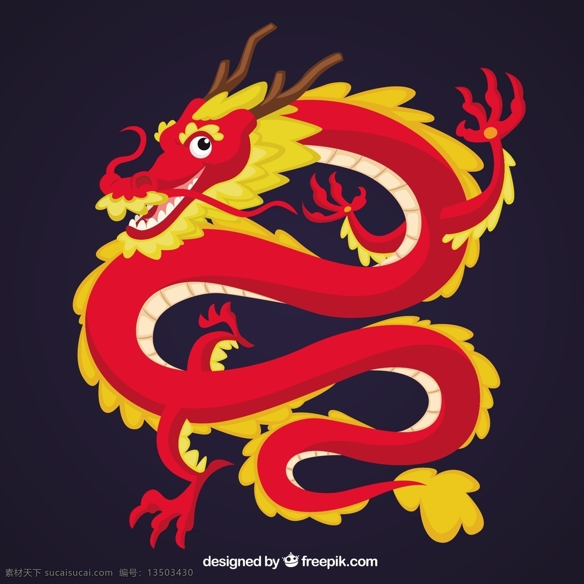 中国传统的龙 动物 龙 中国 怪物 东方 文化 亚洲 传统 中国龙 传说 神话 黑色