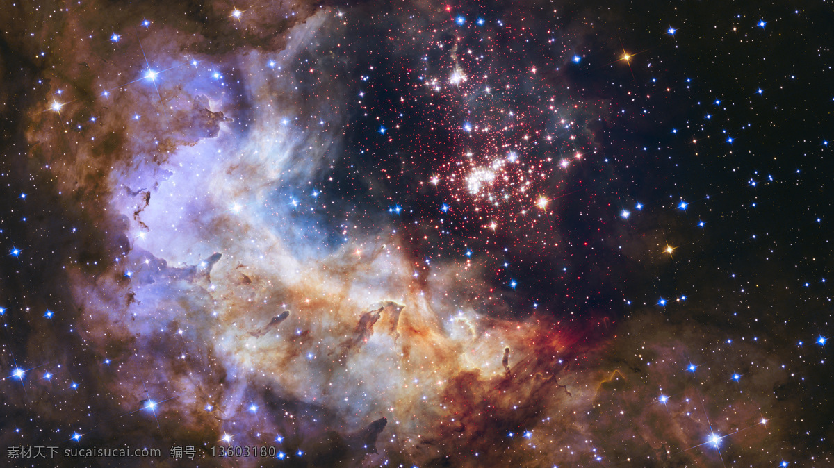 太空 星云 星团 4k 壁纸 星空 宇宙 自然景观