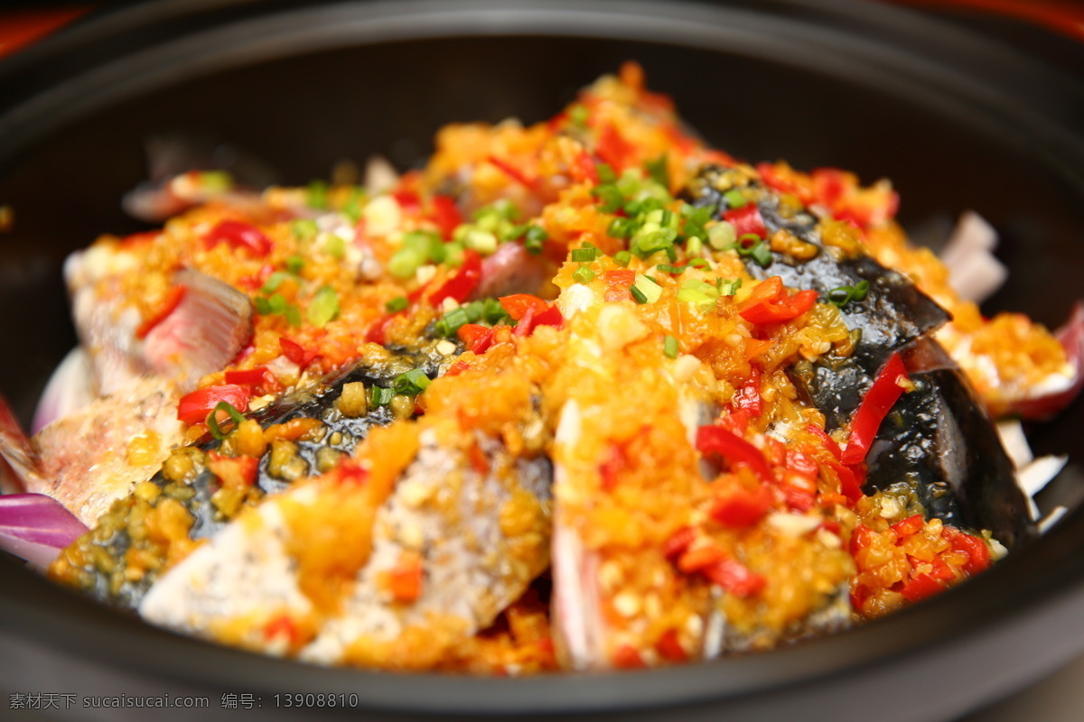 家乐黄椒鱼头 黄椒鱼头 鱼头 剁椒鱼头 鱼 菜品图片 餐饮美食 传统美食