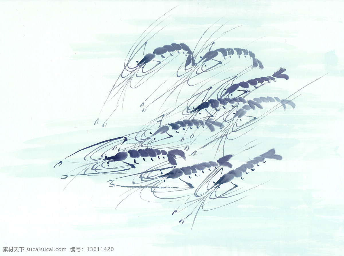 中华 艺术 绘画 古画 鱼水 生 金鱼 螃蟹 中国 古代 传统绘画艺术 美术绘画 名画欣赏 水彩画 水墨画 文化艺术