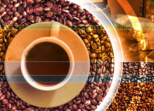 咖啡 背景 模板 咖啡豆 免费 时尚 优雅 通用 商务