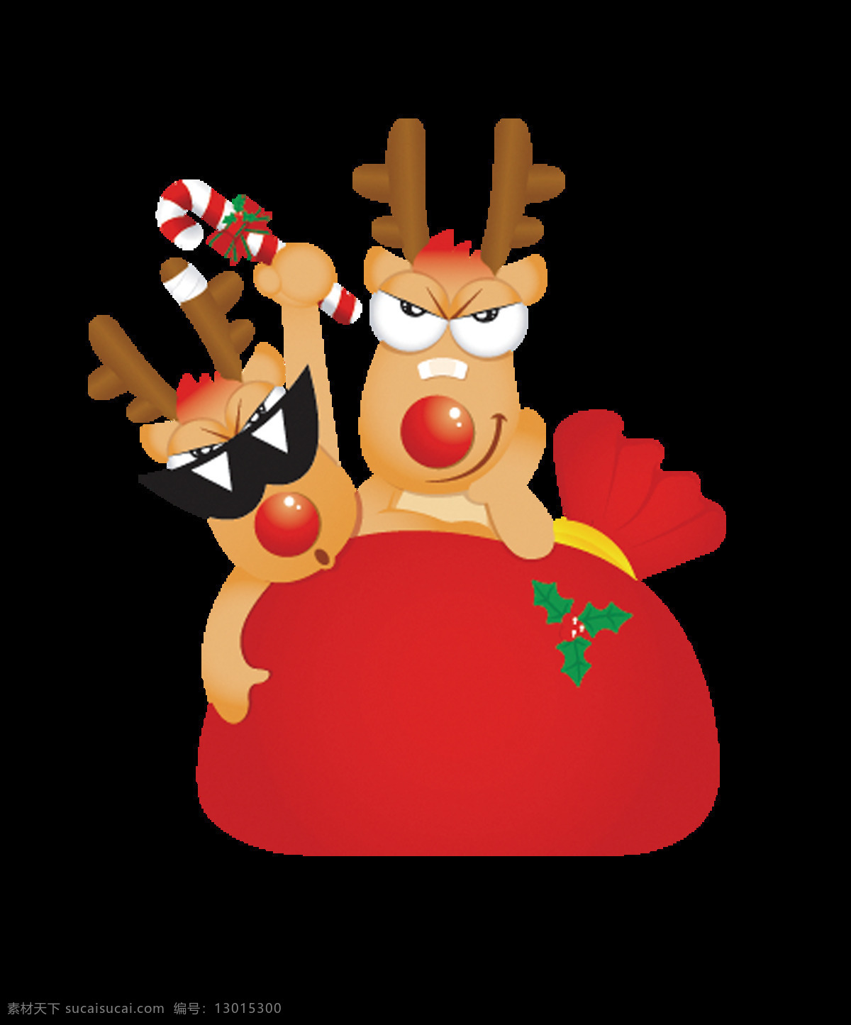 卡通 圣诞 麋鹿 元素 卡通元素 圣诞透明元素 圣诞节 圣诞老人 圣诞树 圣诞装饰 圣诞松枝 卡通圣诞元素 圣诞素材 圣诞帽 圣诞礼物 礼物袋