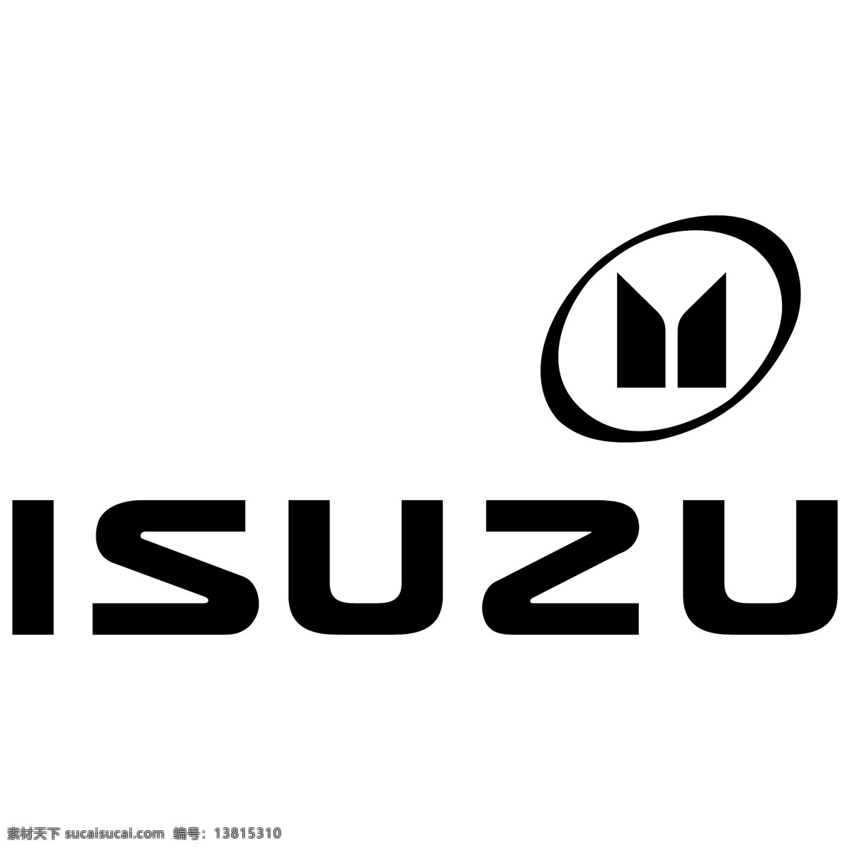 isuzu 五十铃 标志 矢 企业 logo 标识标志图标 矢量