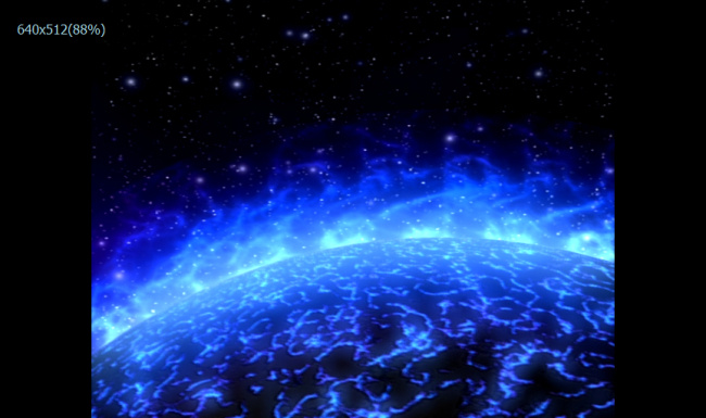 蓝色 光雾 星球 特效 高清 视频 动态 背景