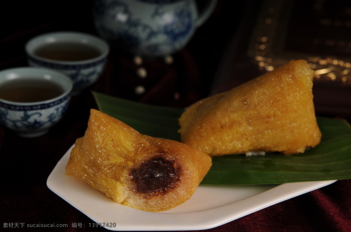 枧 水 豆沙 粽 节日素材 端午节