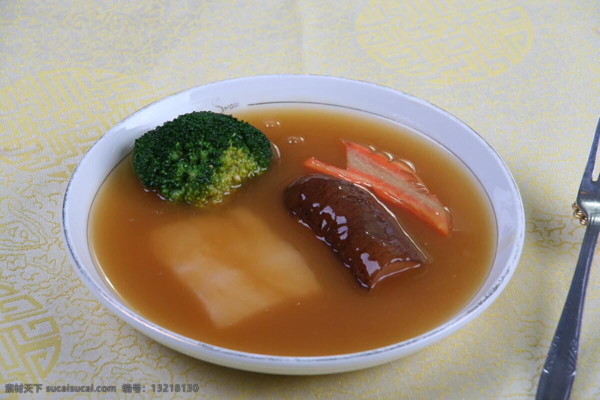 鲍 汁 花 胶 扣 海参 中华美食 中国美食 美味佳肴 菜谱素材 美食摄影 餐饮美食