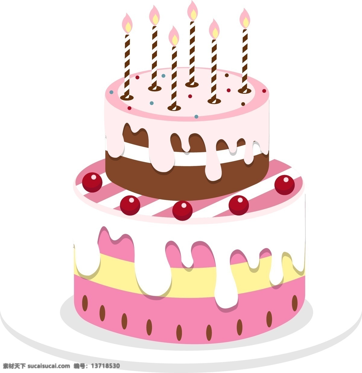 矢量 手绘 生日蛋糕 卡通生日蛋糕 蛋糕 杯子蛋糕 手绘生日蛋糕 蛋糕设计 蛋糕贺卡 儿童生日蛋糕 卡通蛋糕 甜品