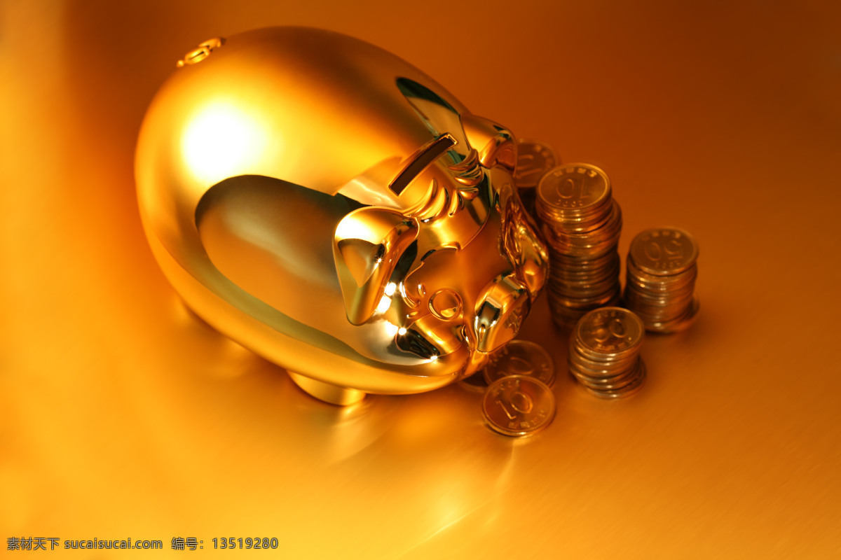 金色 肥猪 图 猪素材 猪猪 金色肥猪图 金融内素材 商务金融
