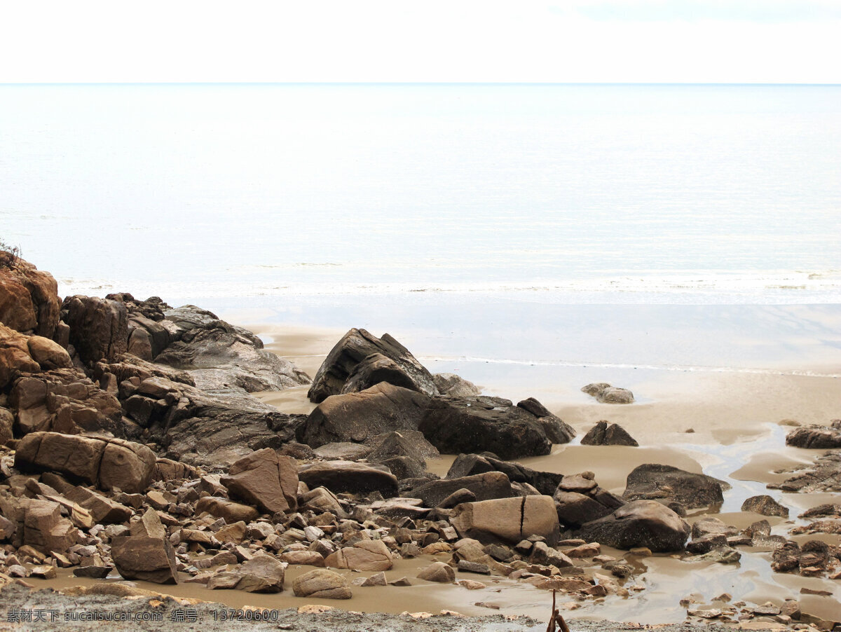 海景图 海景 海天一色 岩石 宽广无边 海边石滩 自然风景 自然景观