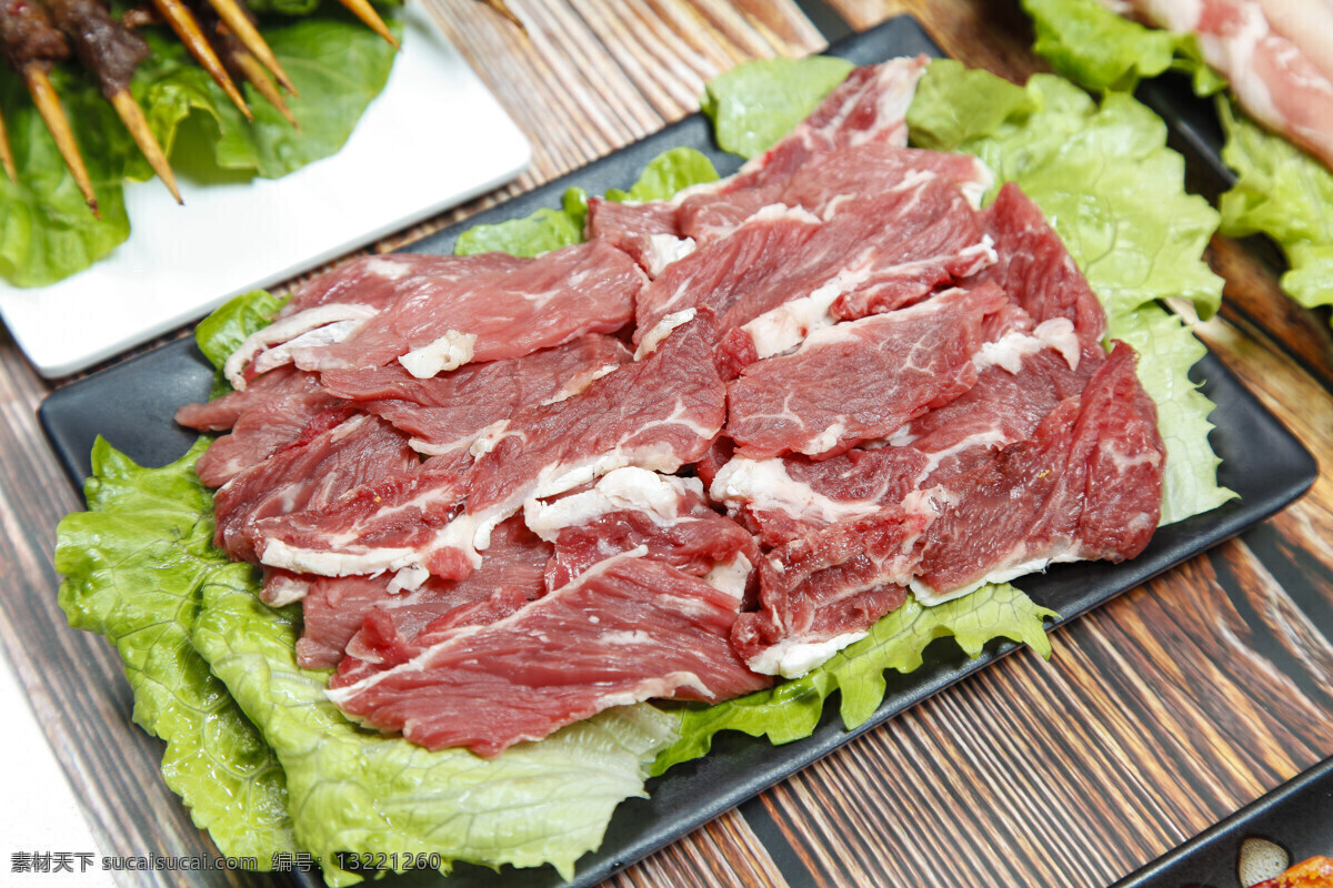 牛肉片 肉片 五花牛肉 火锅配菜 中餐 菜品 美食 美味 大餐 餐饮 饮食 餐饮美食 食物原料