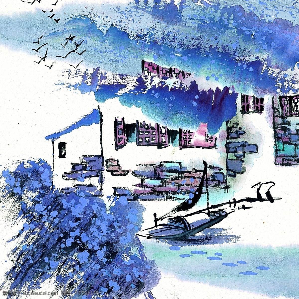 古 景 风情 背景 底纹 画册设计 设计图库 古景风情 味 ps设计者 其他画册封面