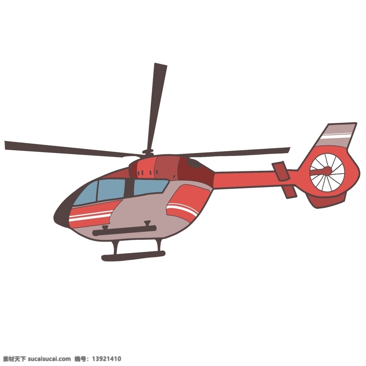 架 直升飞机 插画 直升机 飞机 军事直升机 红色直升机 直升机插图 一架直升飞机