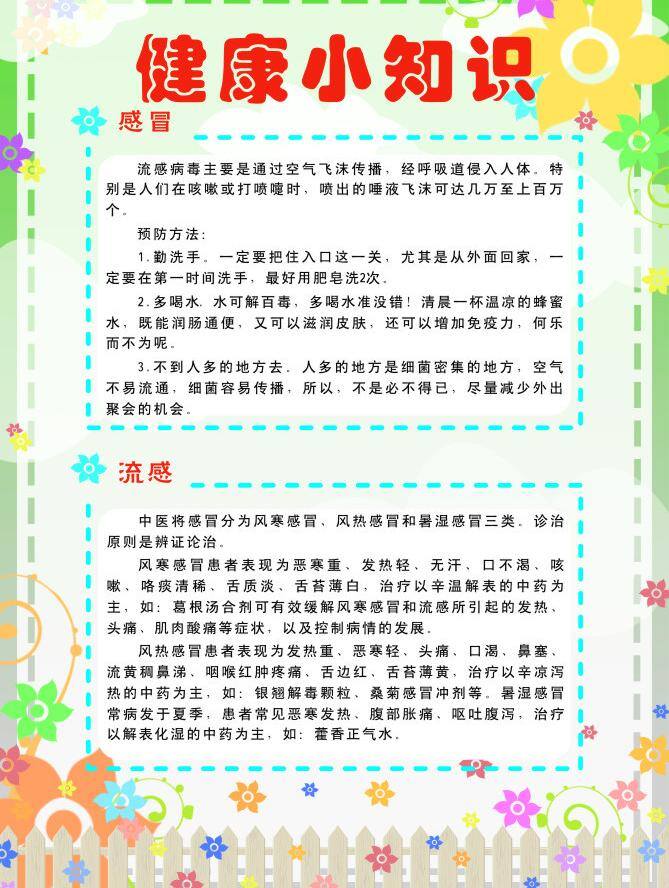 健康 小 知识 边框 健康知识 生活百科 藤蔓 小花朵 医疗保健 云朵 栅栏 展板背景 健康小知识 矢量 其他展板设计