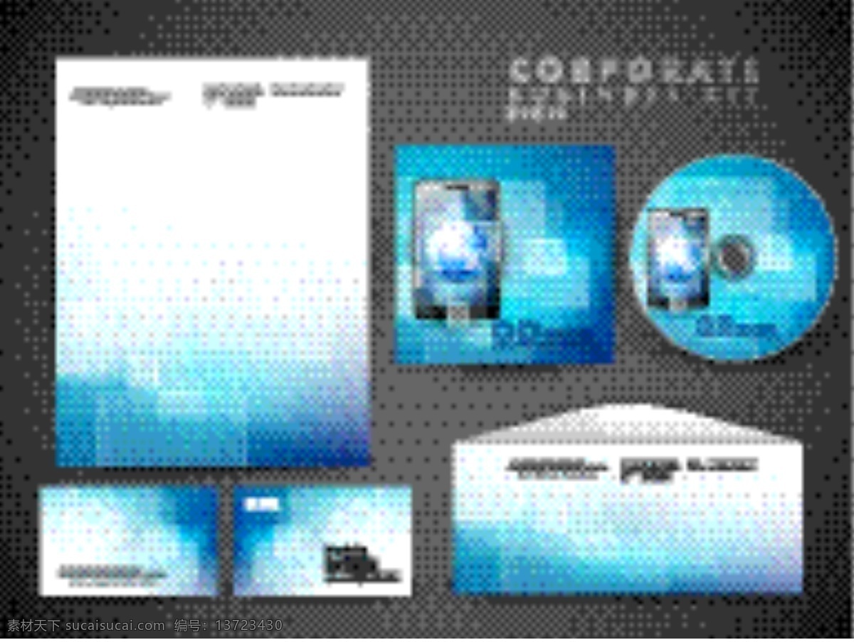 卡片 整体 包装 cd dvd封面 光盘封面设计 画册封面 宣传册 整体包装 矢量图