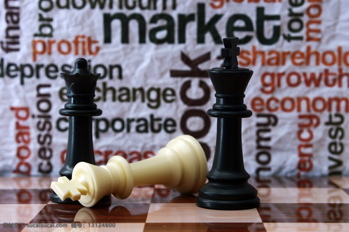 国际象棋 市场 观念 商务金融