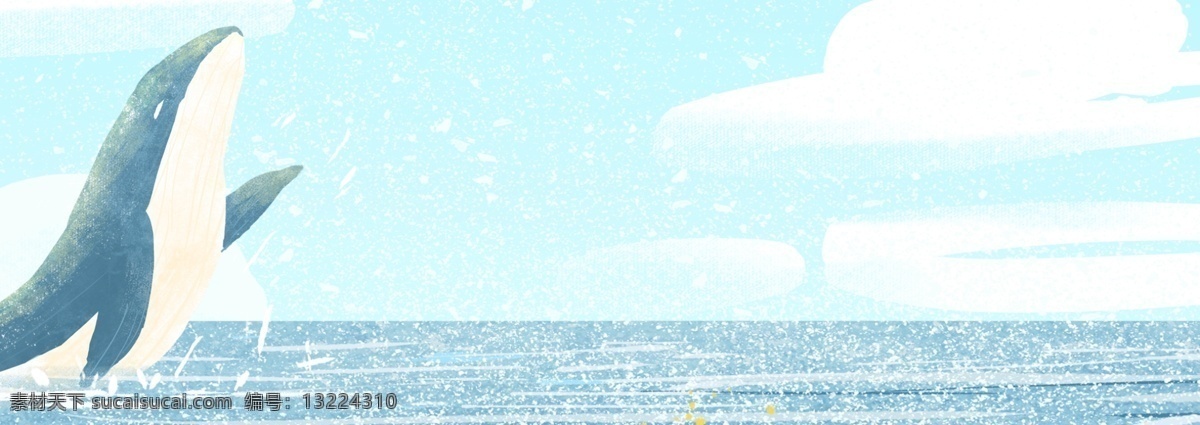 蓝色 创意 鲸鱼 背景 动物 海洋 鱼类 水面