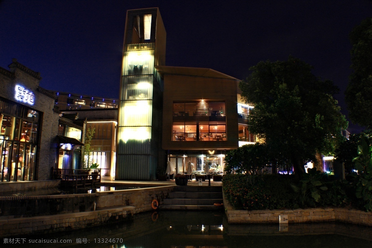 深圳 欢乐 海岸 夜景 欢乐海岸 深圳欢乐海岸 城市夜景 休闲居所 自然景观 建筑景观