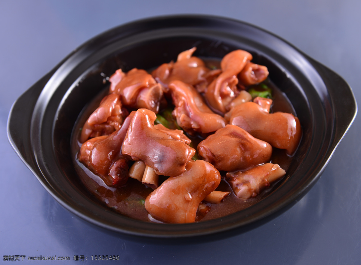 焖猪手 南乳猪手 红烧猪手 广东菜 红焖猪手 餐饮美食 传统美食