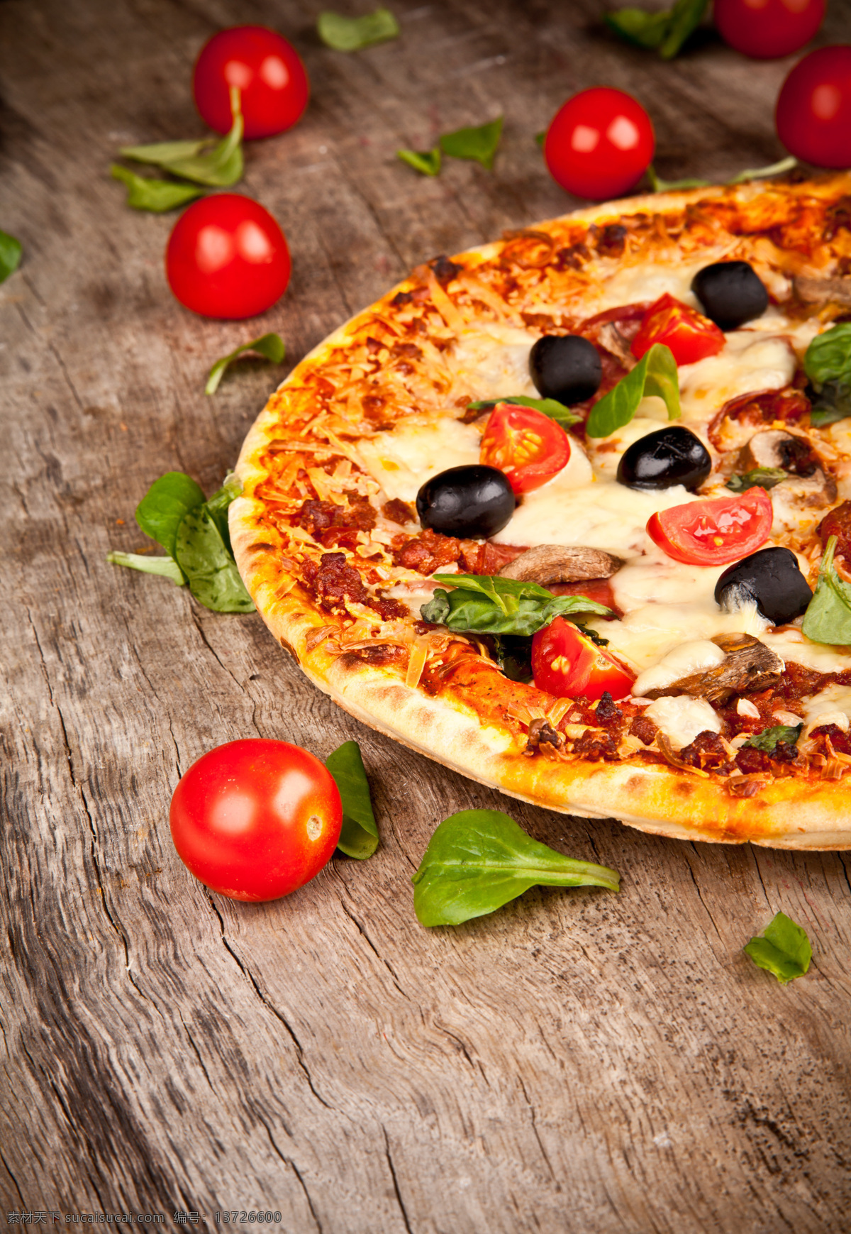 小柿子和披萨 小柿子 木板 木纹 披萨 披萨摄影 美食 食物 国外美食 营养美食 餐饮 外国美食 餐饮美食 黑色