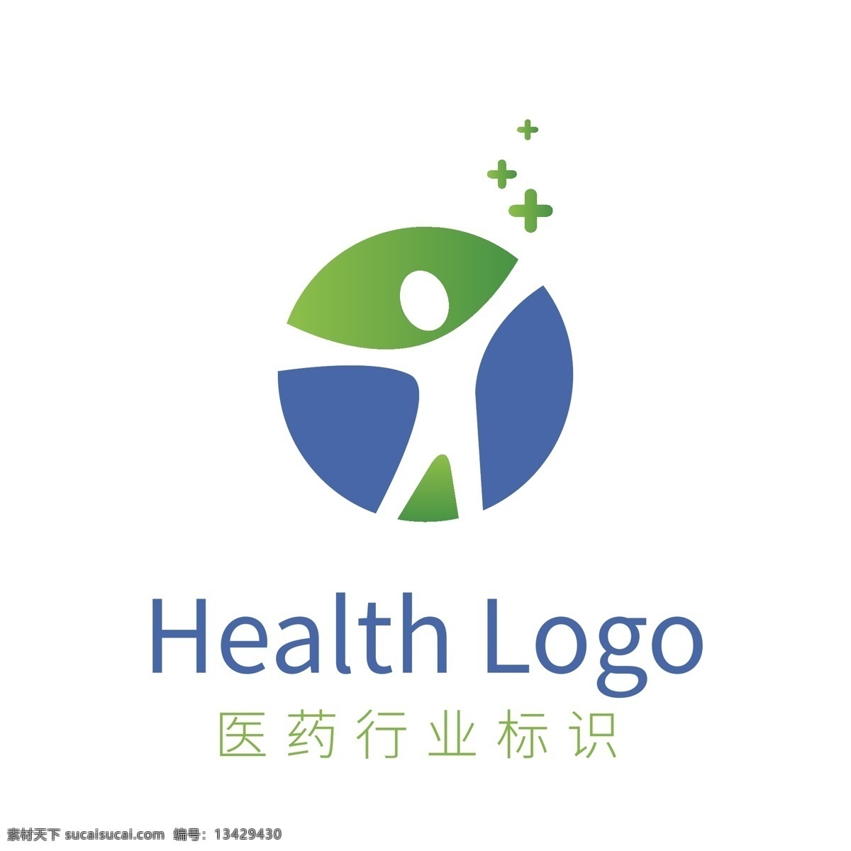 蓝绿色 拥抱 人物 医药卫生 健康 行业 logo 蓝色 绿色 医药 卫生