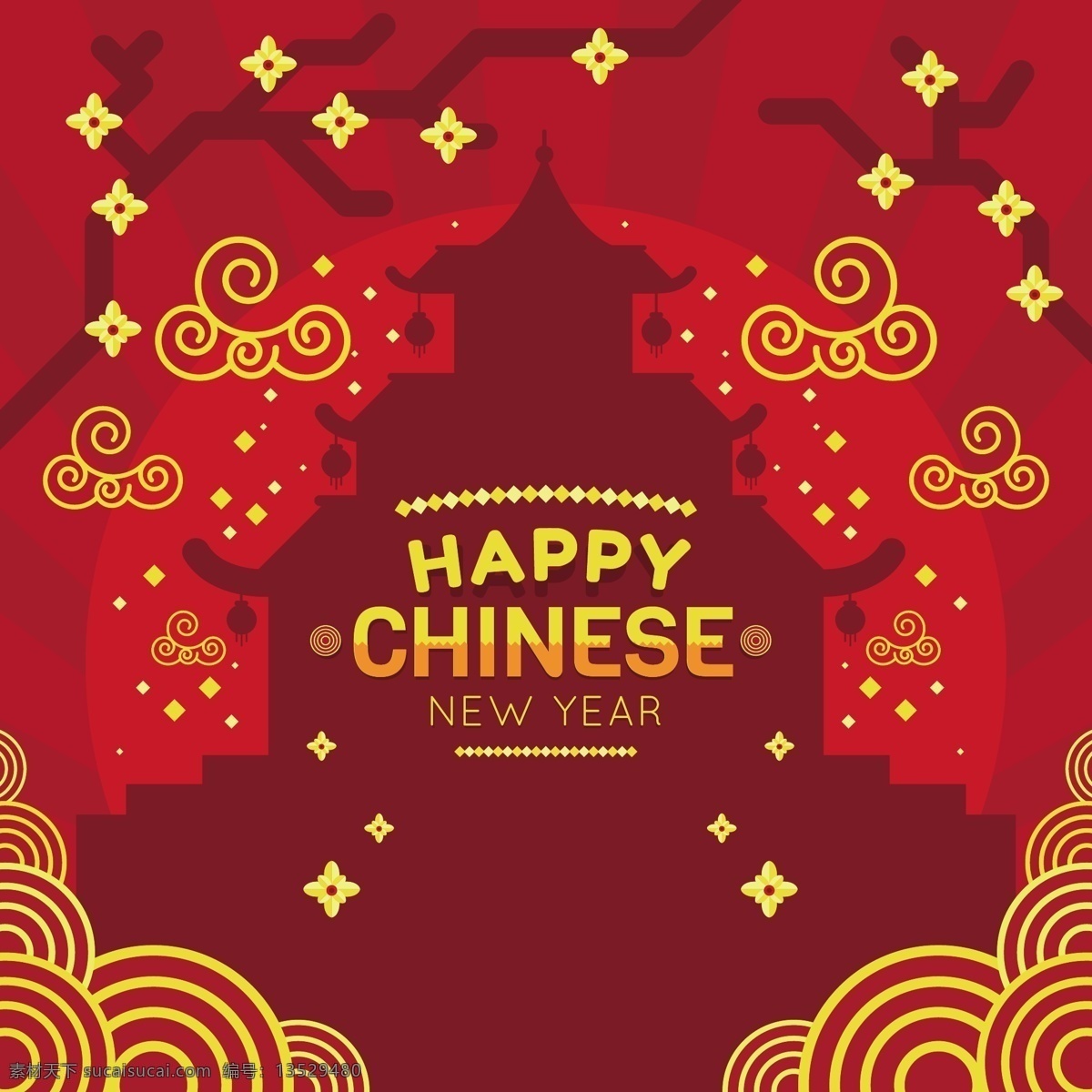 中式 花纹 狗年 2018新年 传统 春节 春节海报 春节素材 新年背景 中国风 中国结 中国年 中式花纹