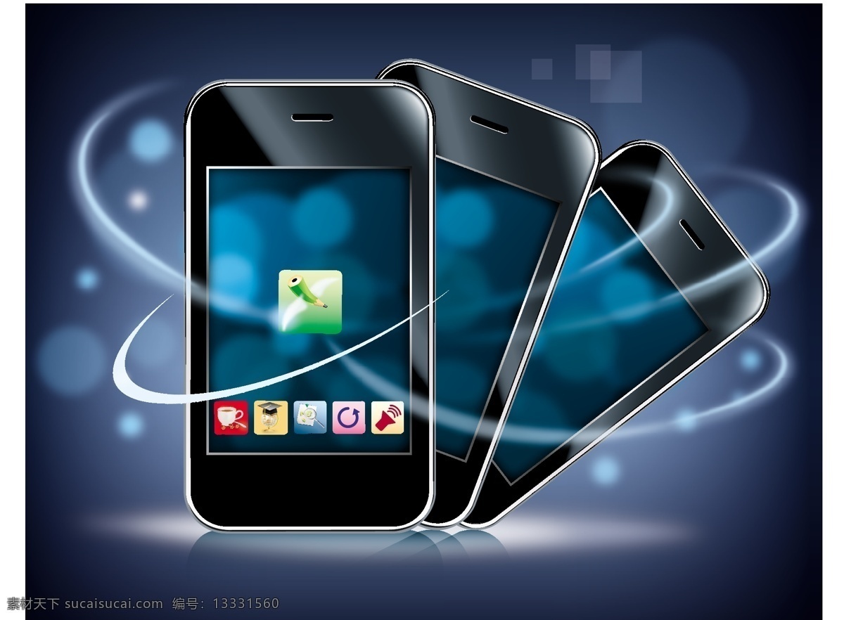 app iphone it 触摸屏 底纹背景 底纹边框 发展 科幻 科技 苹果 手机 背景 矢量 移动生活 移动互联 智能手机 信息 数码 数字 未来 世界 桌面 软件 底纹