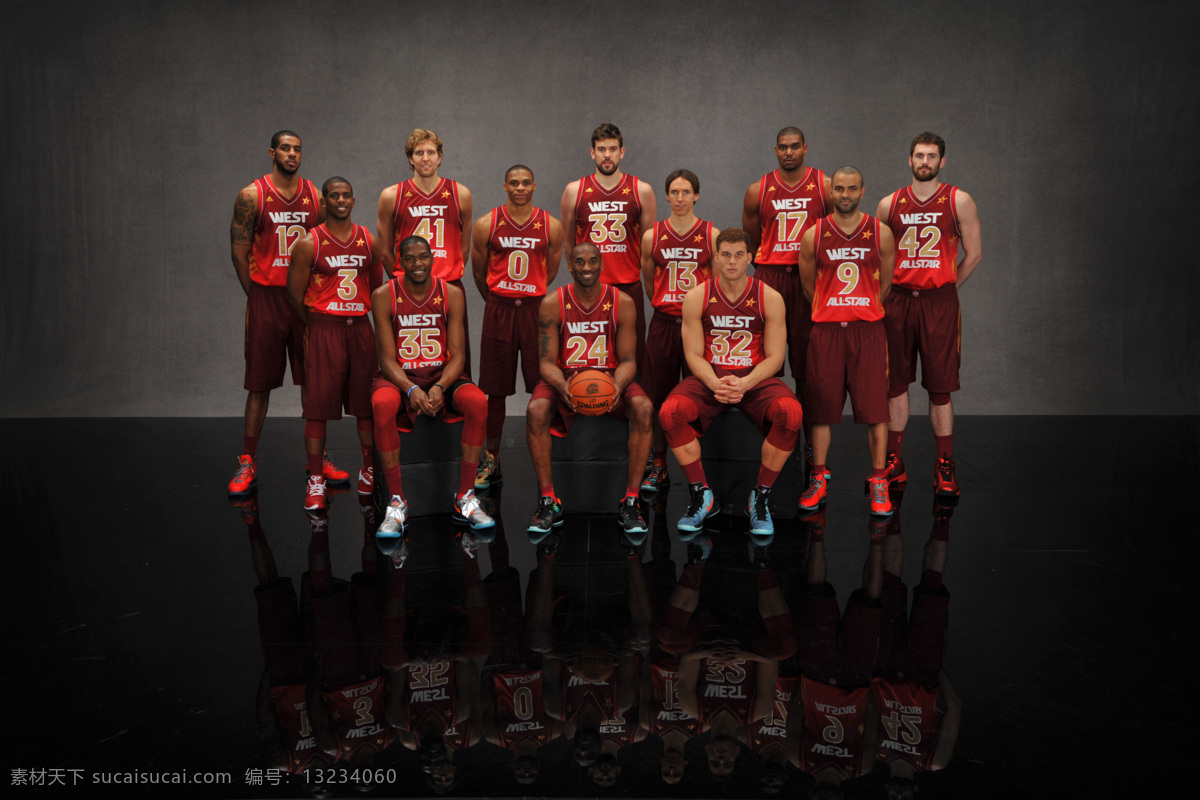 2012 年 nba 全 明星 赛西 部队 全家福 2012年 全明星赛 西部队全家福 克里斯 保罗 chris paul 科比 布莱恩特 kobe bryant 凯文 杜兰特 kevin durant 布雷克 格里芬 blake griffin 乐福 love 明星偶像 人物图库