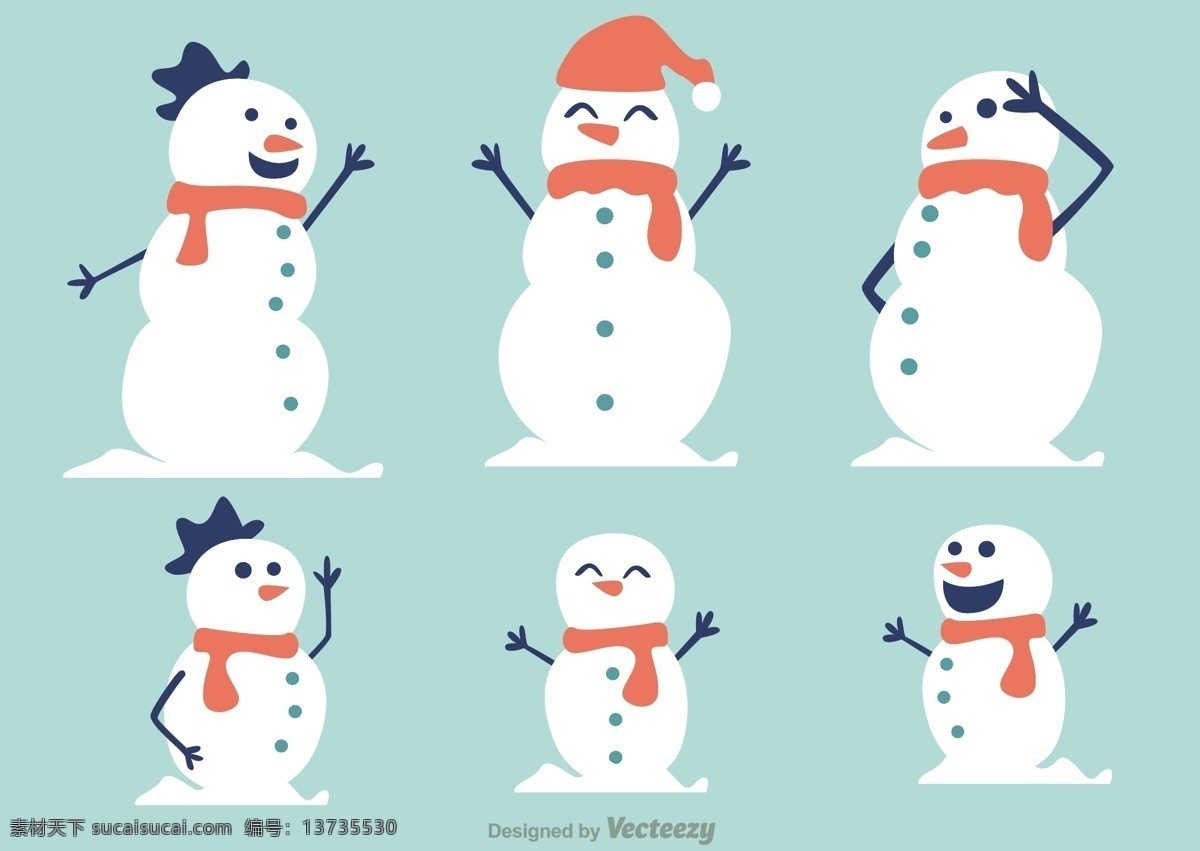 雪人 矢量图 缤纷多彩 时尚矢量图片 潮流 矢量 时尚 优雅 设计矢量图片 曲线 底纹 白色