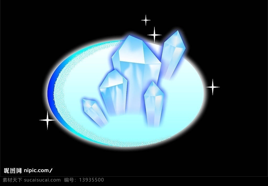 水晶 其他矢量 矢量素材 矢量图库