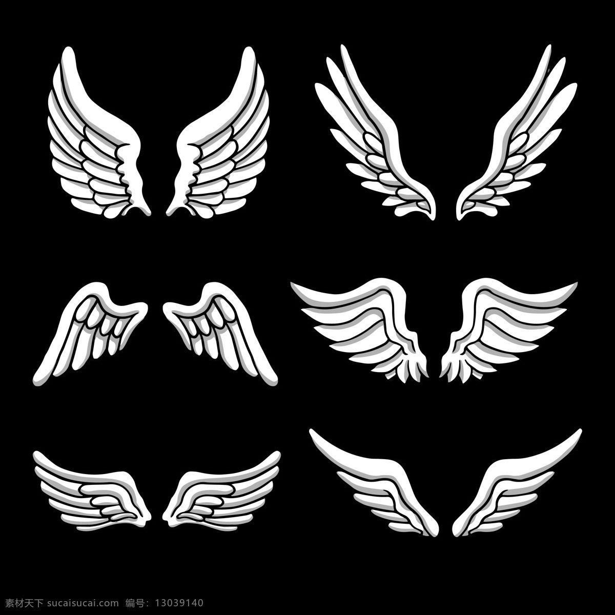 简约 素描 风格 翅膀 免 抠 透明 图 层 手绘翅膀 翅膀元素 小 天使 卡通翅膀 翅膀图片素材 纹身图案 翅膀素材 手绘翅膀图片