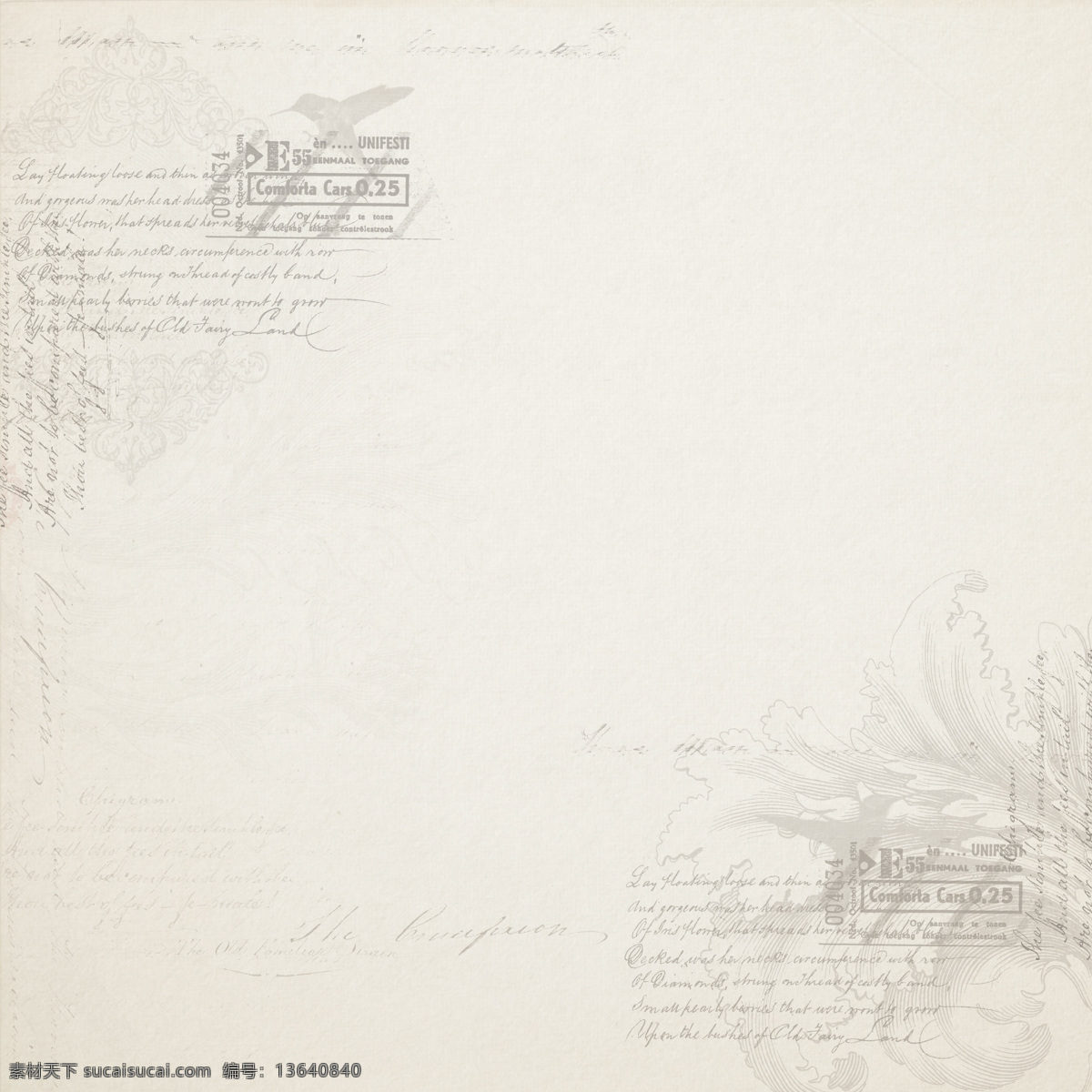 信纸背景 简单 灰白 铅白 铅笔画 花体字 轻描淡写 书写 背景 背景底纹 底纹边框