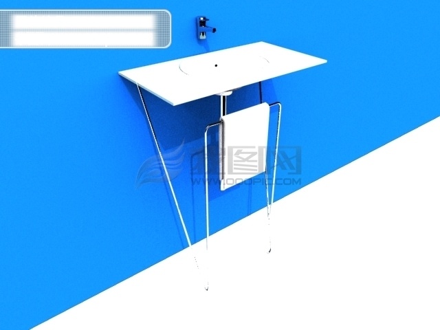 3d 洁具 洗手盆 3d设计 3d素材 3d效果图 水龙头 洁具洗手盆 手巾 矢量图 建筑家居