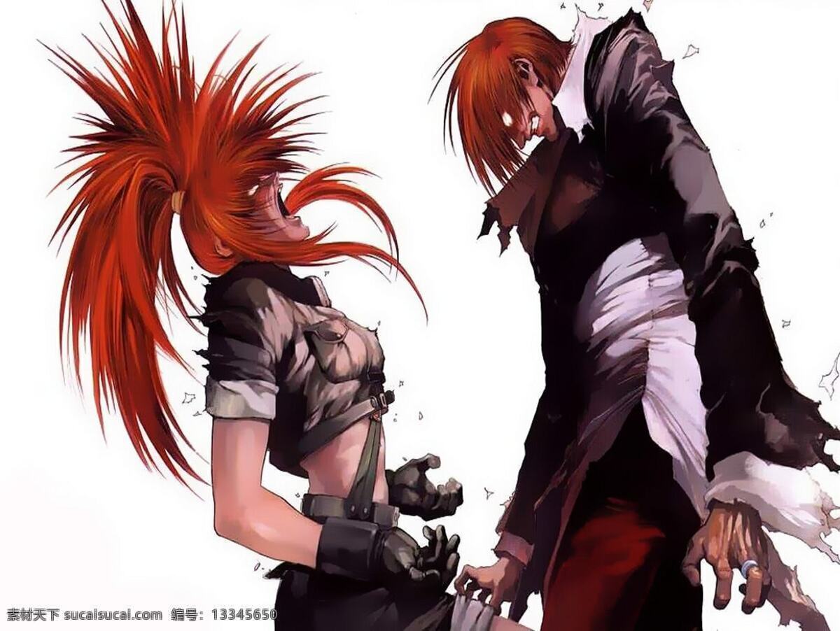 拳皇 八神庵 丽安娜 暴走 手绘美女 美女 手绘 kof 战士 斗士 格斗游戏 游戏壁纸 动漫人物 动漫动画
