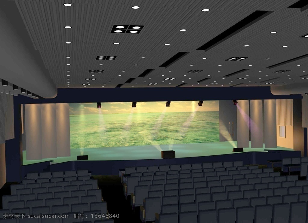 舞台 会议室 演唱会 会场 表演会场 3d设计 max