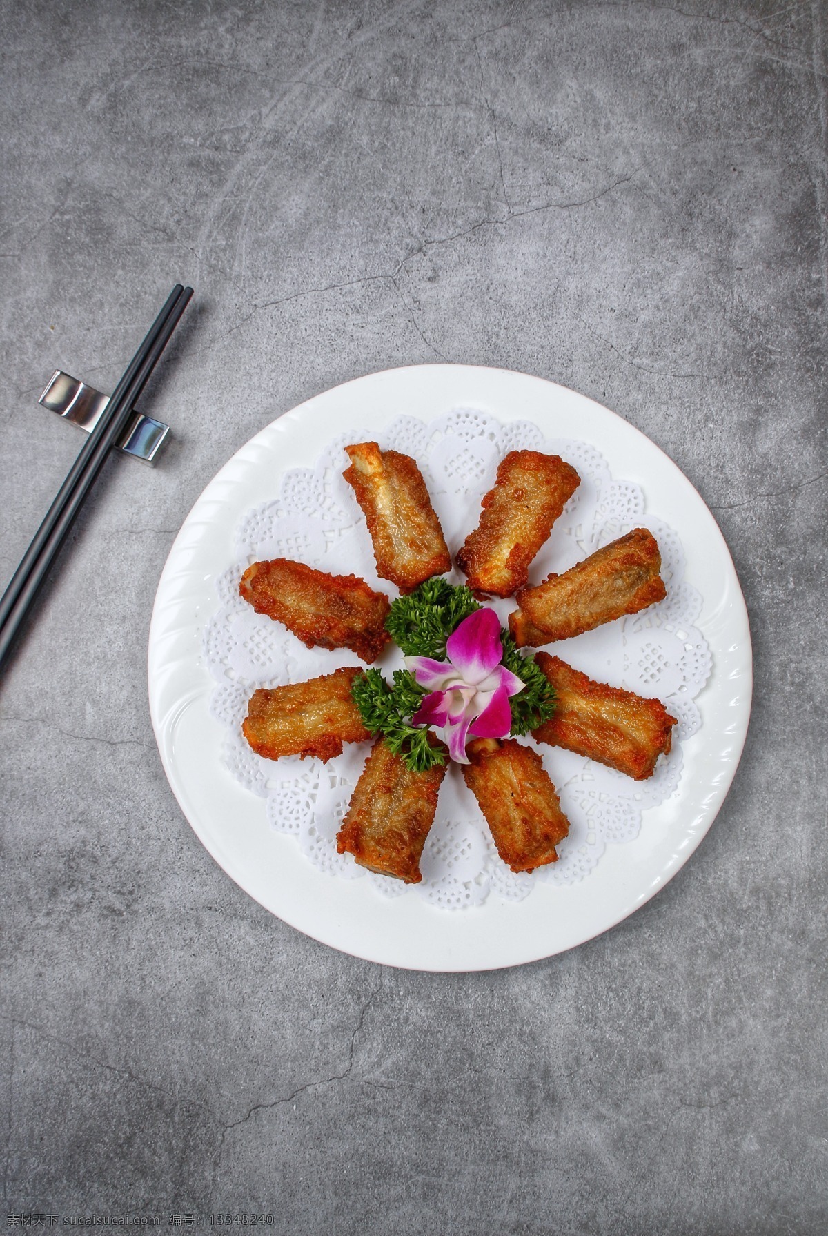 蒜香排骨 排骨 炸排骨 蒜茸排骨 粤菜 潮汕美食 广东美食 菜品图片 餐饮美食 传统美食